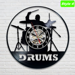 Drums Wall Clock