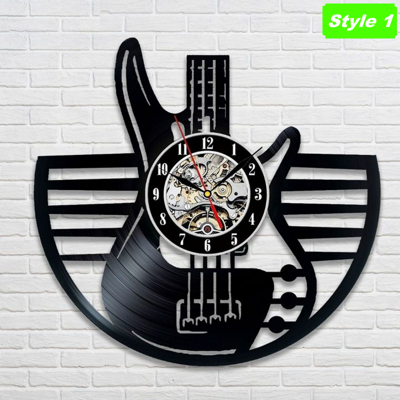 Electric Guitar Wall Clock