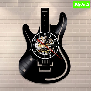 Electric Guitar Wall Clock