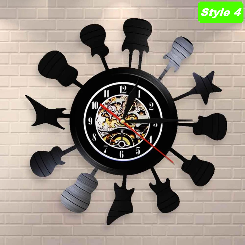 Electric Guitar Wall Clock