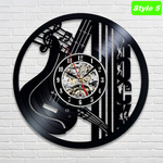 Electric Guitar Wall Clock