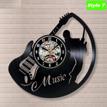 Electric Guitar Wall Clock