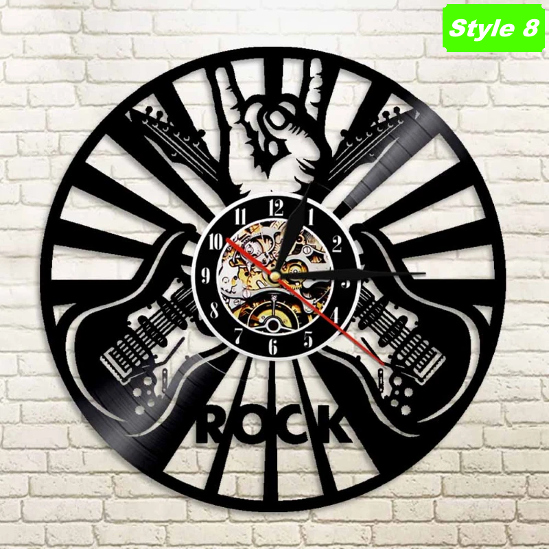 Electric Guitar Wall Clock