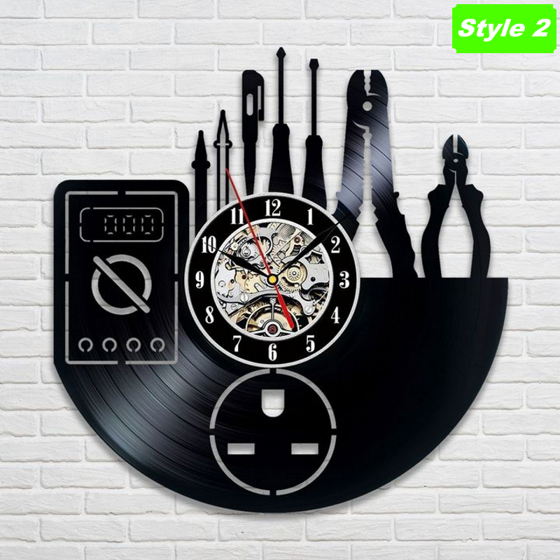 Electrician Wall Clock