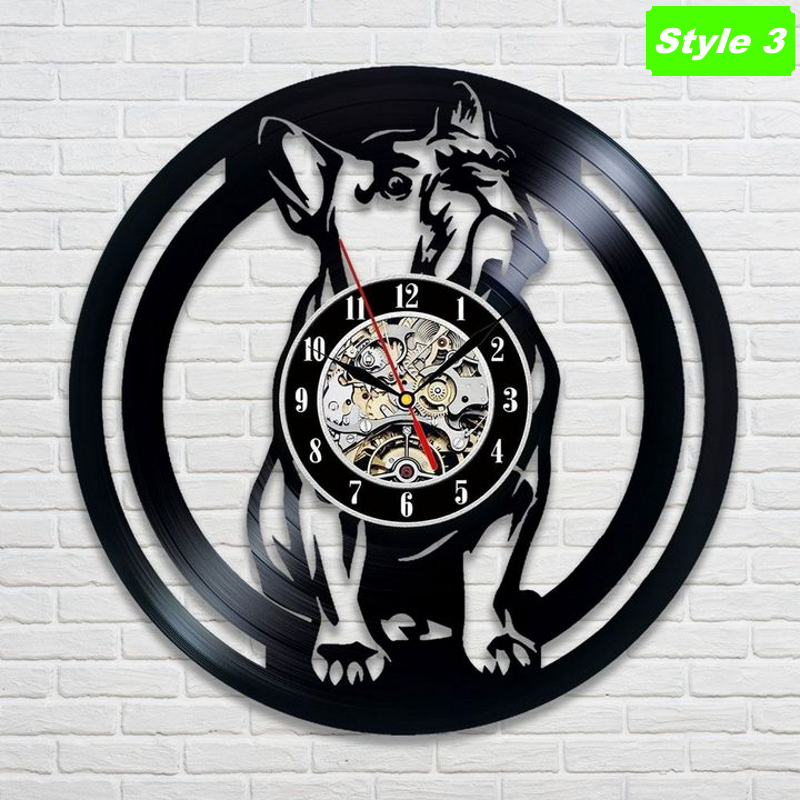 French Bulldog Wall Clock