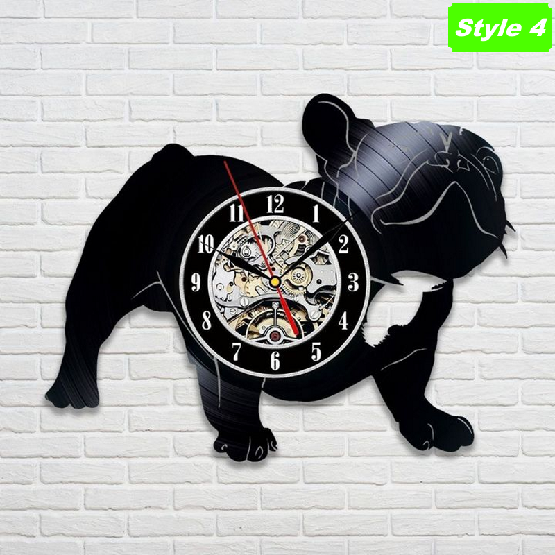 French Bulldog Wall Clock