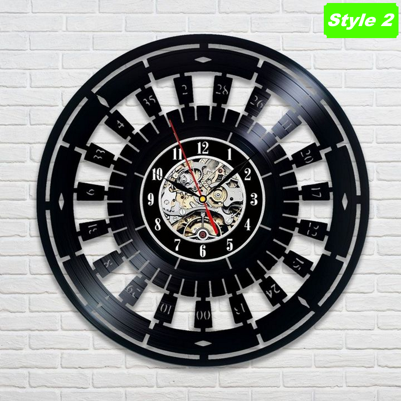 Gambling Wall Clock