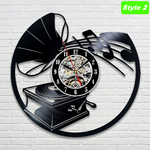 Gramophone Wall Clock