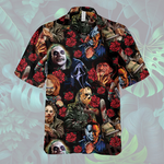 Horror Icon Characters Hawaii Shirt