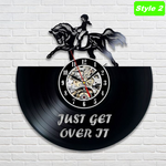 Horse Racing Wall Clock