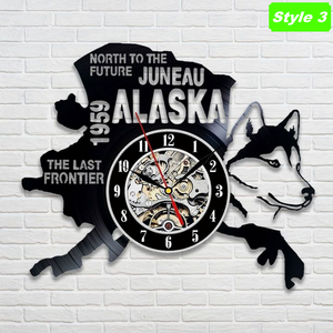 Husky Wall Clock