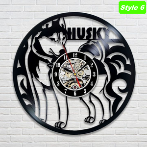 Husky Wall Clock