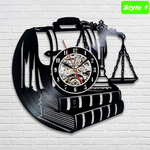 Lawyer Wall Clock