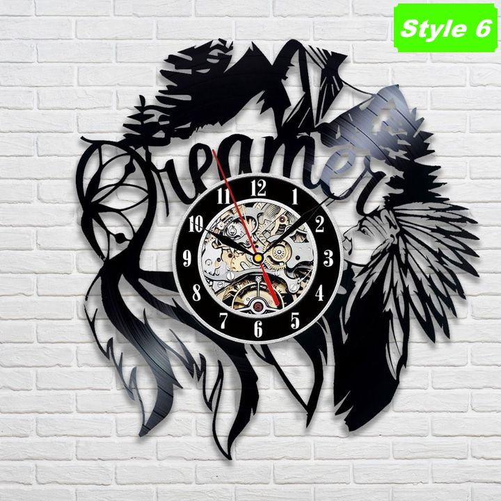 Native American Wall Clock