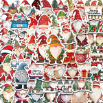 Pink Christmas Stickers