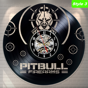 Pit Bull Wall Clock