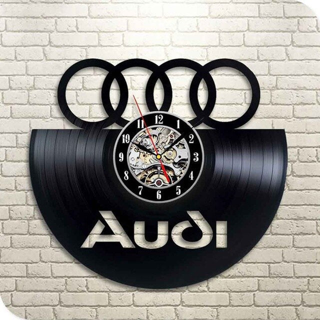 Automobile Vinyl Wall Clock