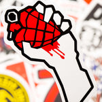 Rock Band Retro Stickers