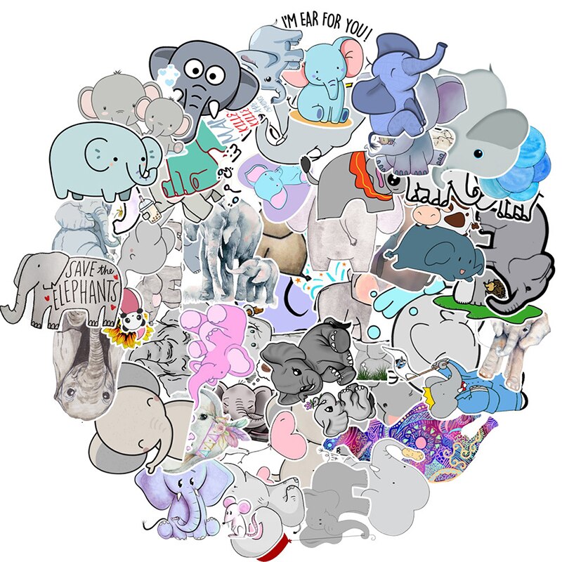 Elephant Stickers