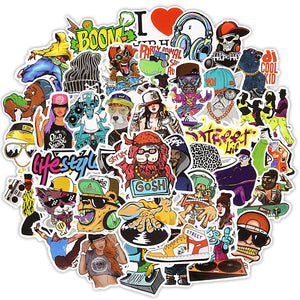 Rapper Hip Hop Stickers