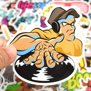 Rapper Hip Hop Stickers