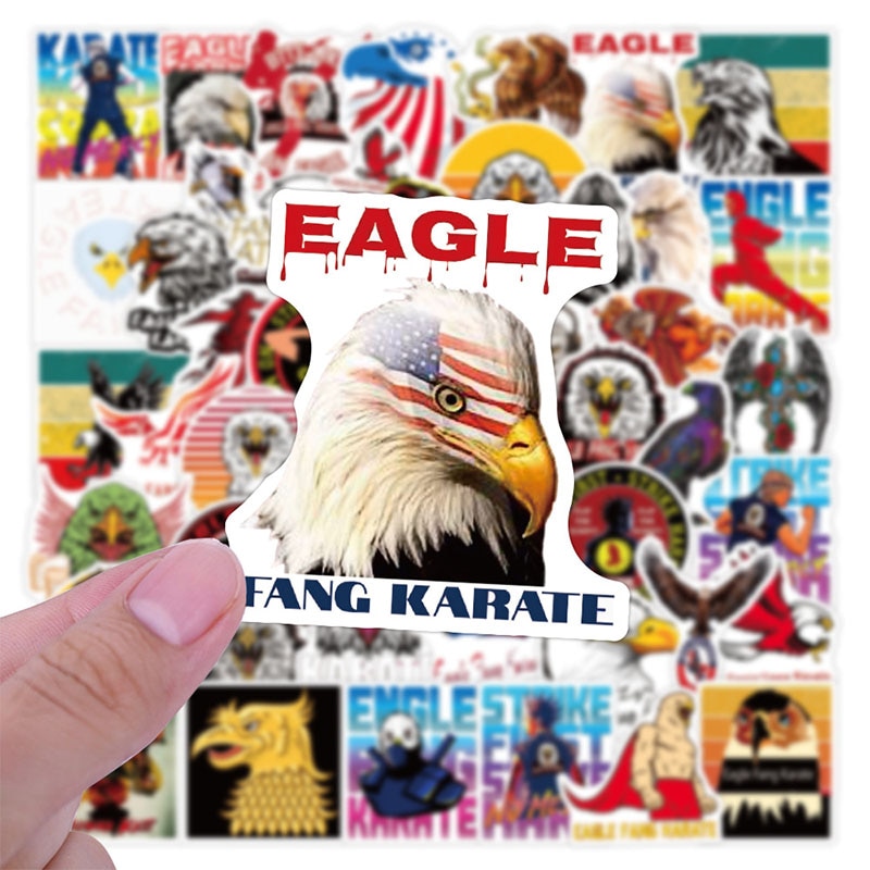 Eagle Fang Karate Stickers