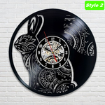 Rabbit Wall Clock