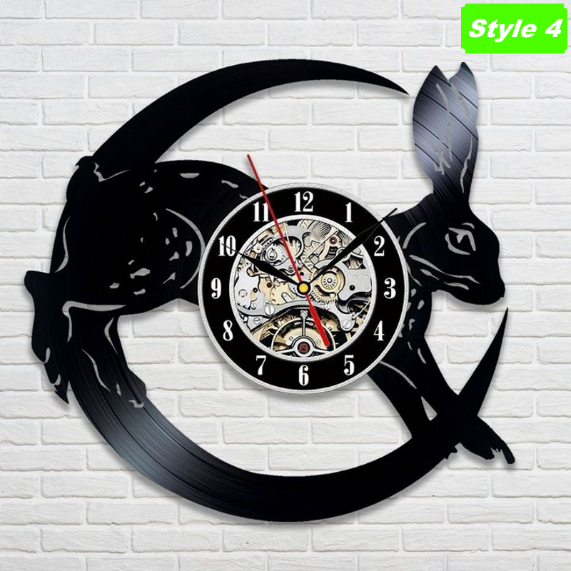 Rabbit Wall Clock