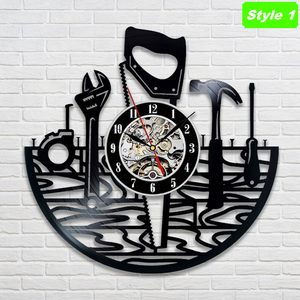 Repair Worker Wall Clock