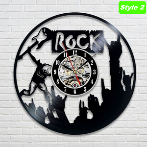 Rock Wall Clock