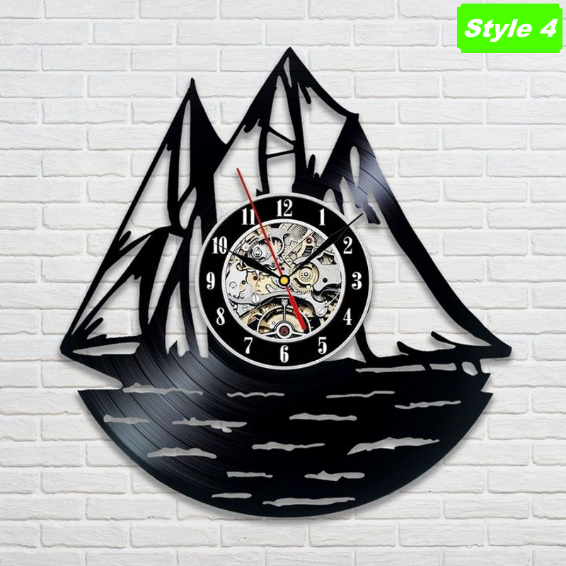 Sailing Wall Clock