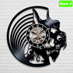 Schnauzer Wall Clock