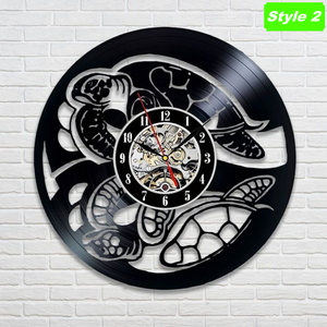 Sea Turtle Wall Clock