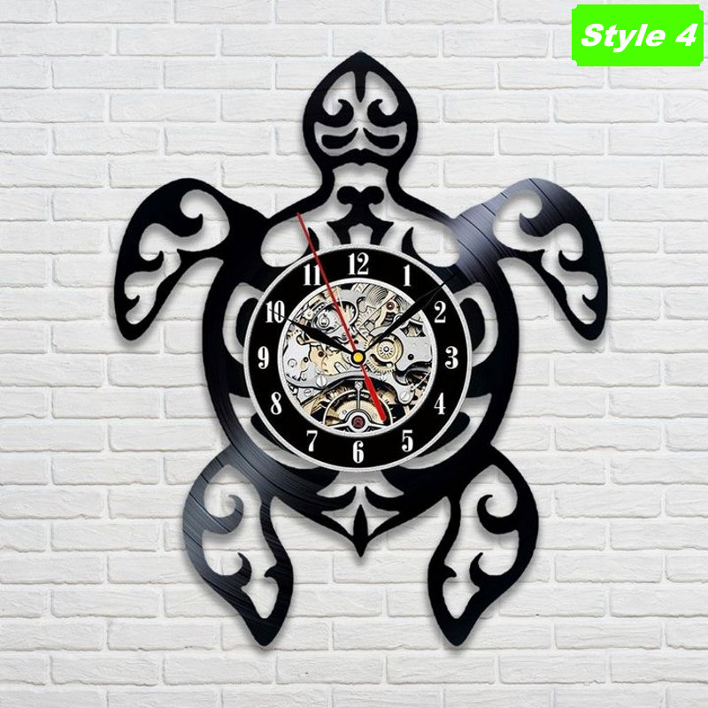 Sea Turtle Wall Clock