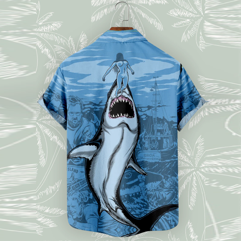 Shark HAWAII SHIRT