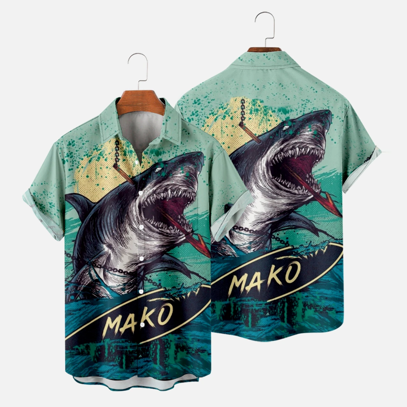 Shark HAWAII SHIRT