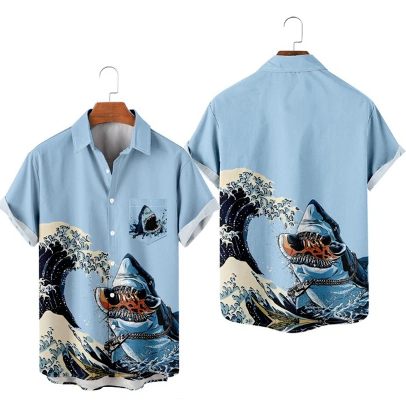 Shark HAWAII SHIRT