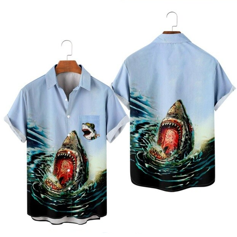 Shark HAWAII SHIRT