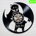 Shiba Inu Wall Clock