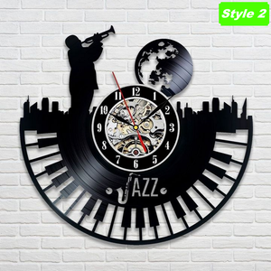 Trumpet Wall Clock