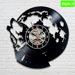 Wolf Wall Clock