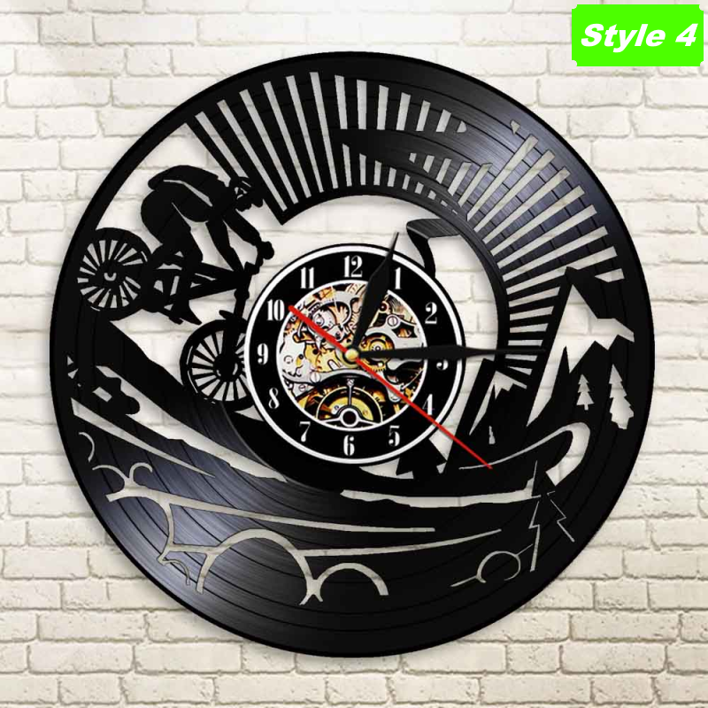 Biker Wall Clock