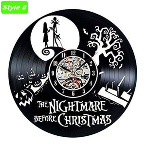 Jack Skellington Wall Clock