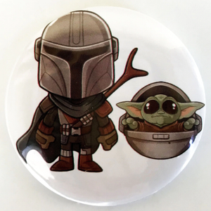 The Mandalorian Badge Pin