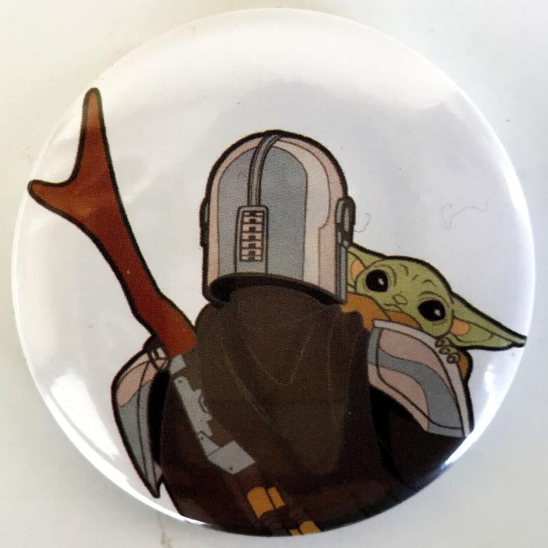 The Mandalorian Badge Pin