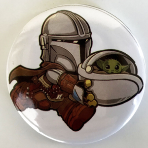 The Mandalorian Badge Pin