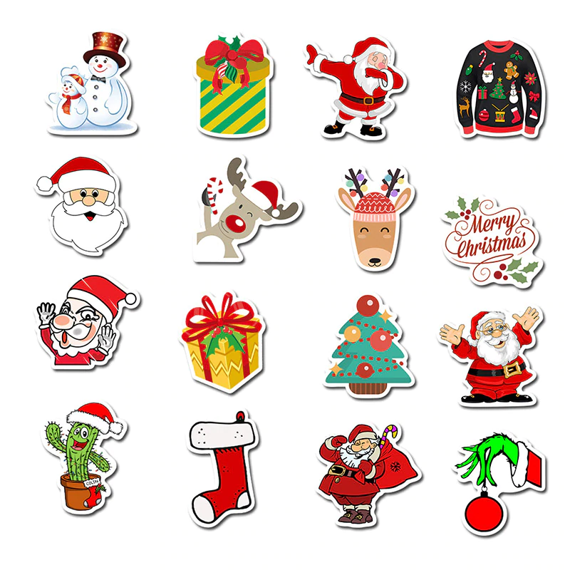 Merry Christmas HO3 Stickers