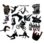 Parkour Extreme Sports Stickers