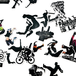 Parkour Extreme Sports Stickers