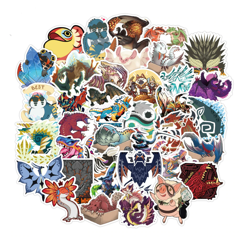 Monster Hunter Game Stickers